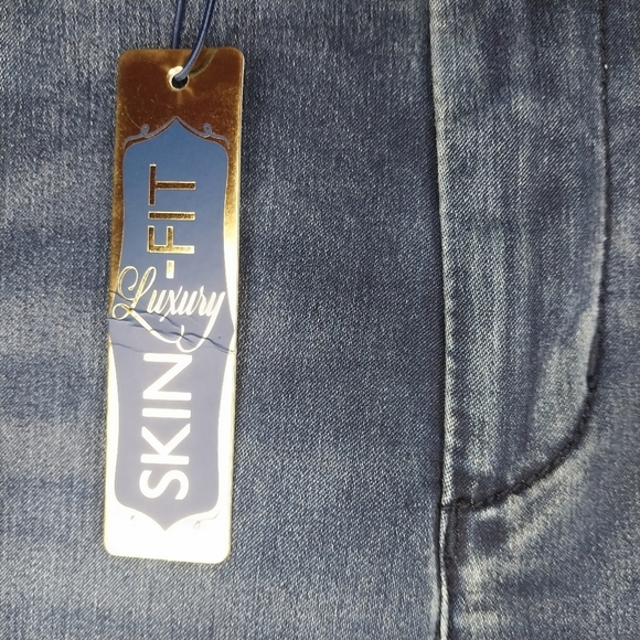 Seven High Rise Skinny Women's Blue Jeans Size 12 NWT - Picture 7 of 13